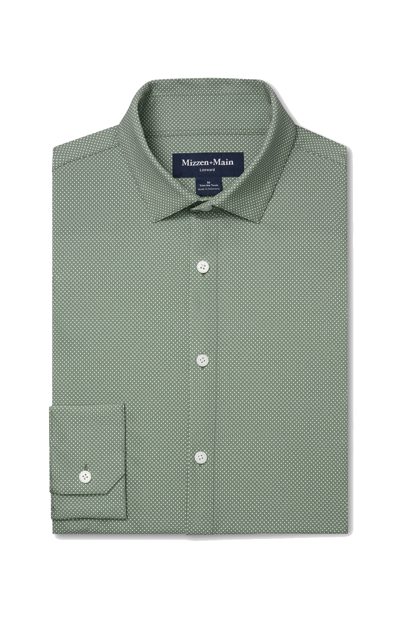 LEEWARD NO TUCK LS DRESS SHIRT - Woven Sport Shirts - Novaman
