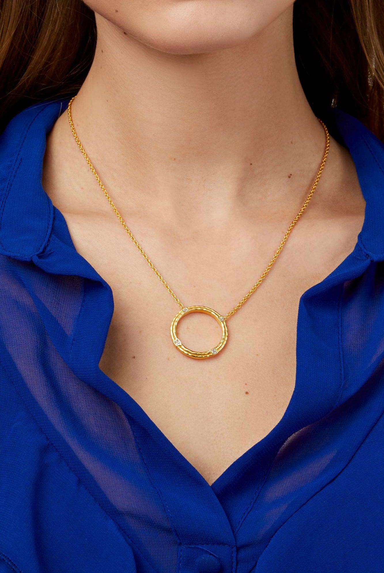 ASTOR DELICATE NECKLACE- GLD/CZ
sassanova