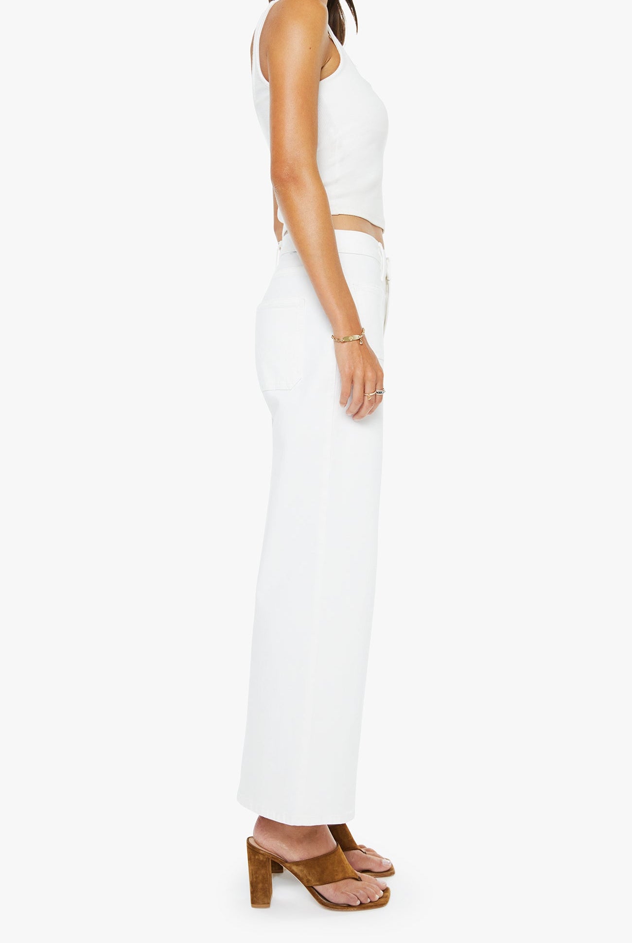 PATCH POCKET MID RISE MAVEN ANKLE - Jeans - Sassanova