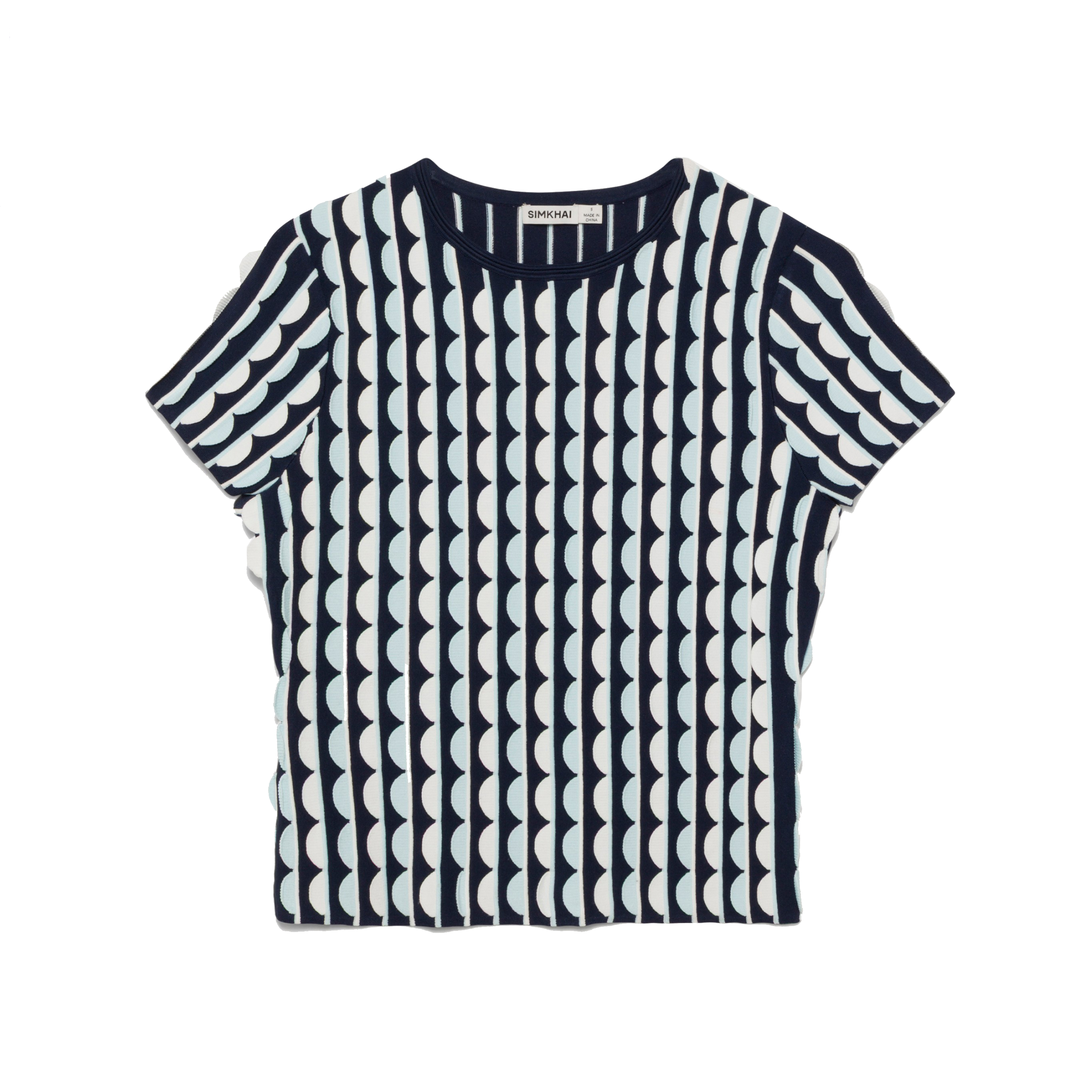 KENDRA S/S TOP - Blouses - Sassanova