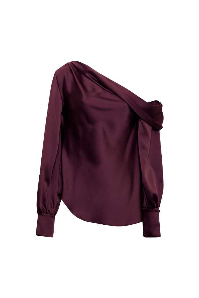 ALICE ONE SHLDR TOP - Blouses - Sassanova