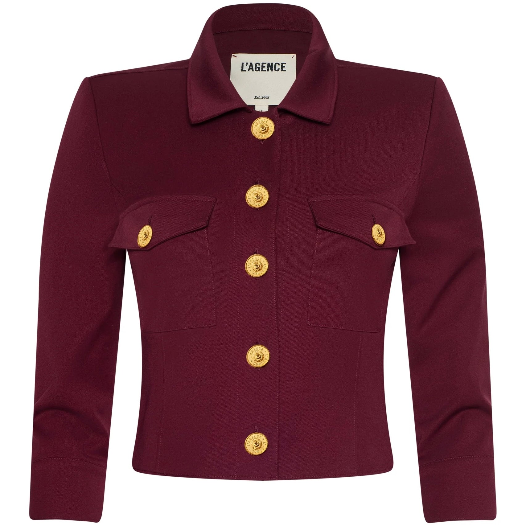 KUMI CROPPED FITTED JACKET - Jackets - Sassanova