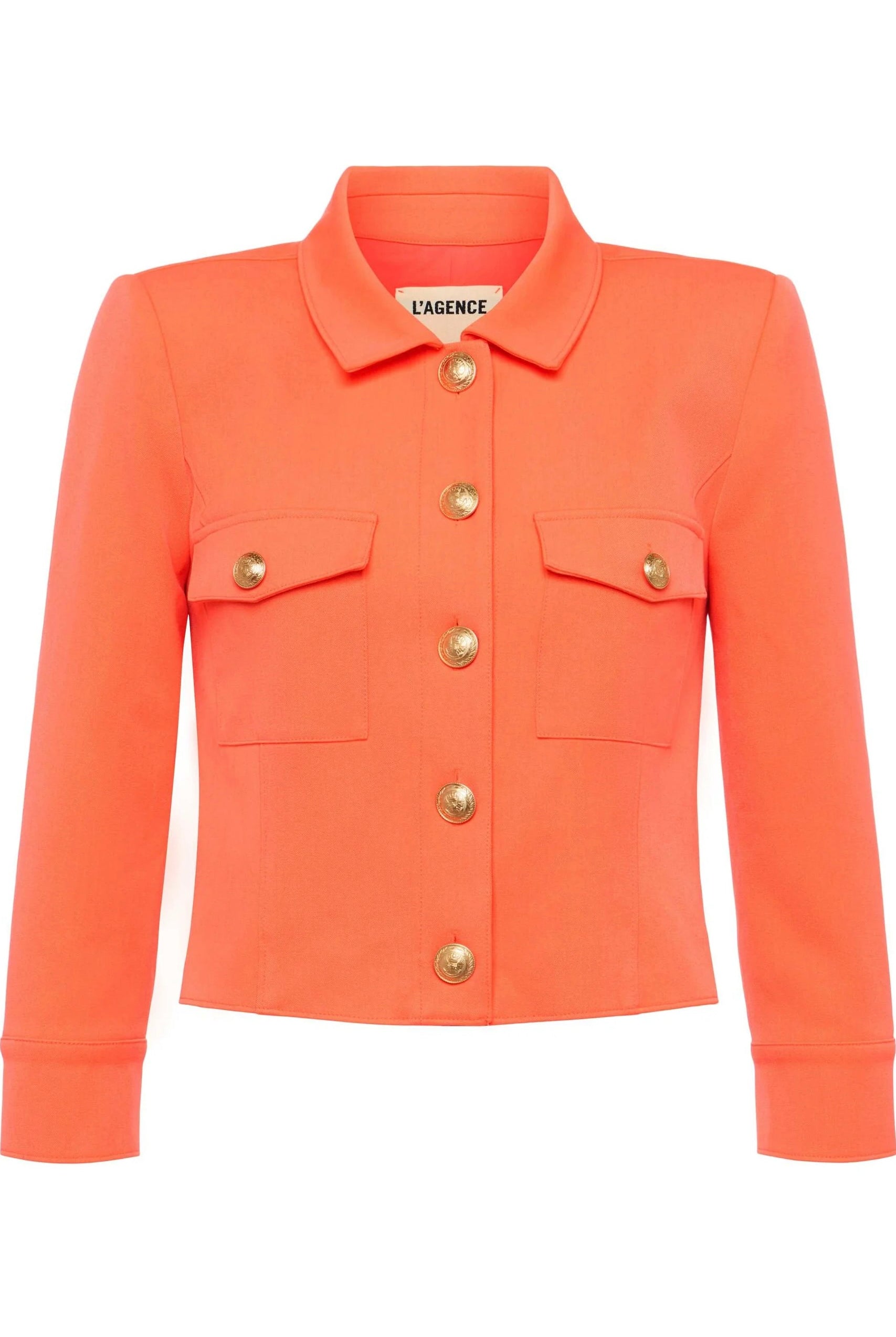 KUMI CROPPED FITTED JACKET - Jackets - Sassanova