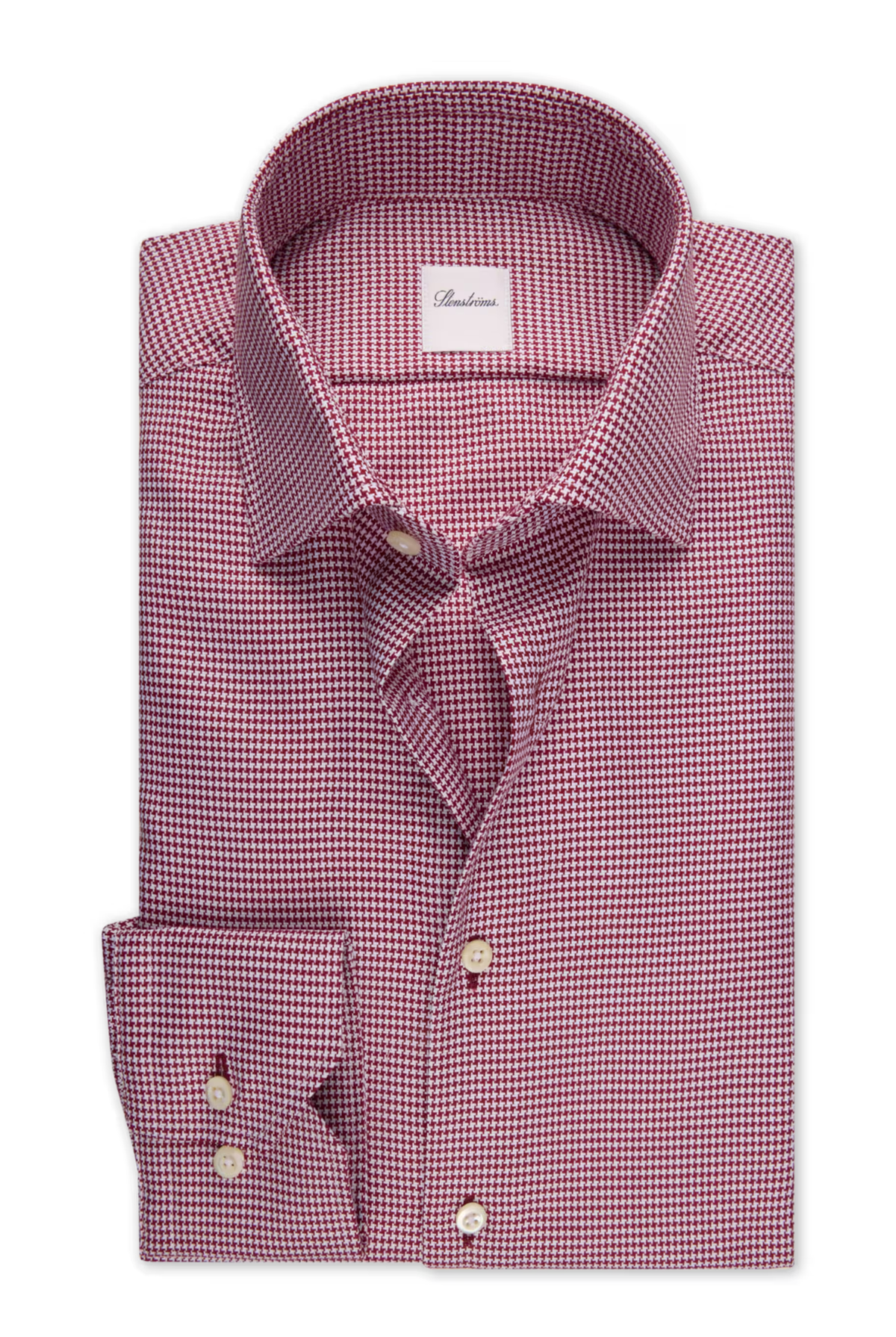 LS SMALL HOUNDSTOOTH DRESS SHIRT Sassanova