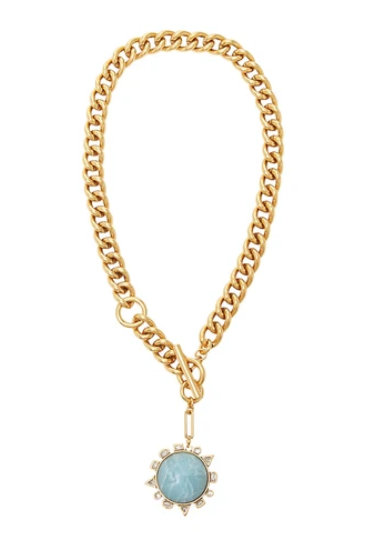ODYSSEY NECKLACE- BABY BLUE Sassanova