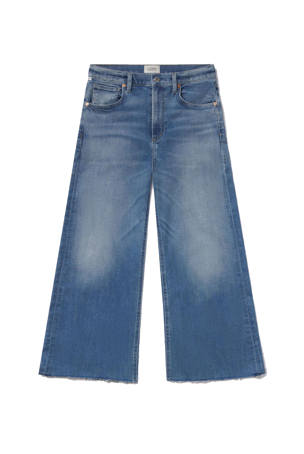 LYRA CROP WIDE LEG - Jeans - Sassanova