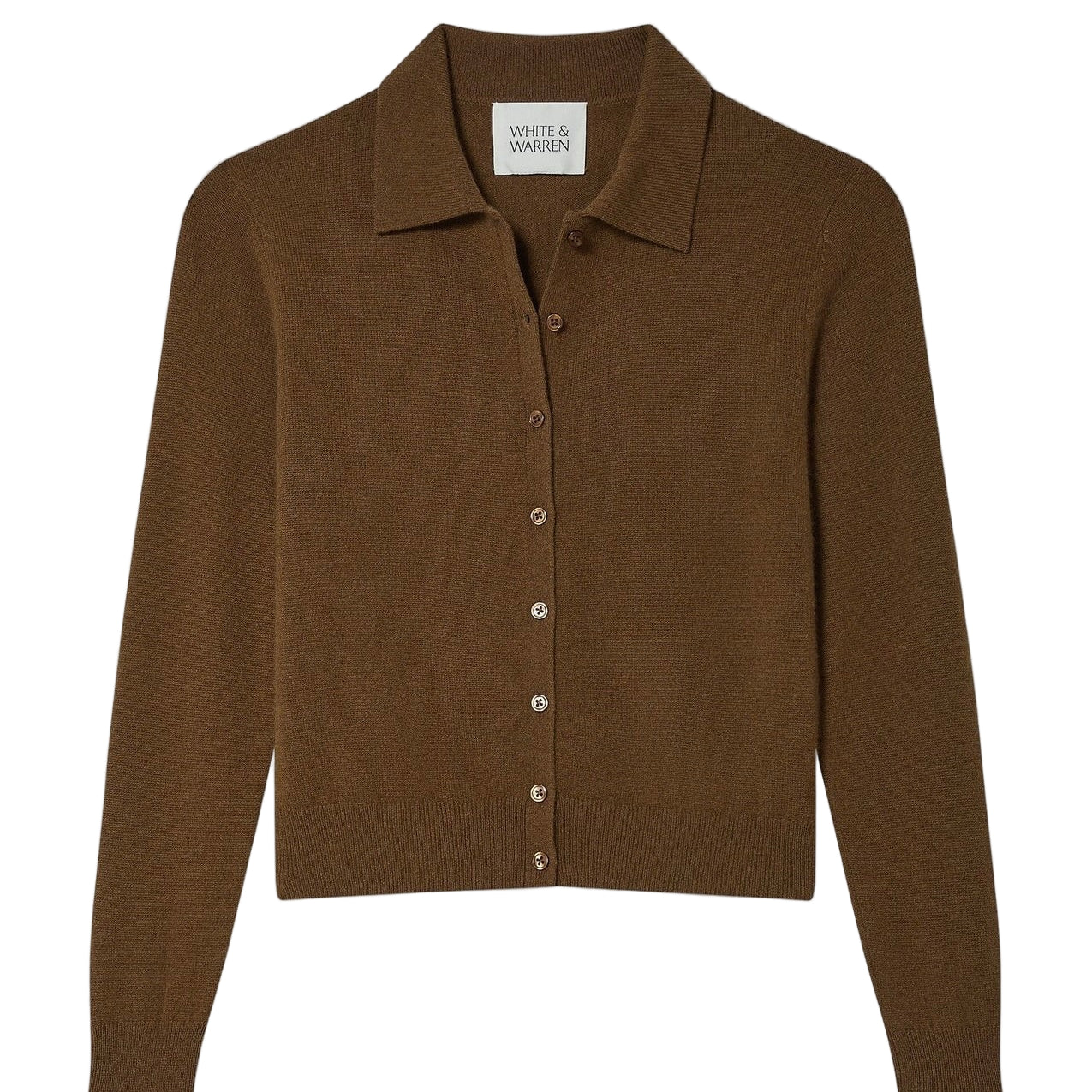 CASHMERE COLLARED CARDIGAN
sassanova