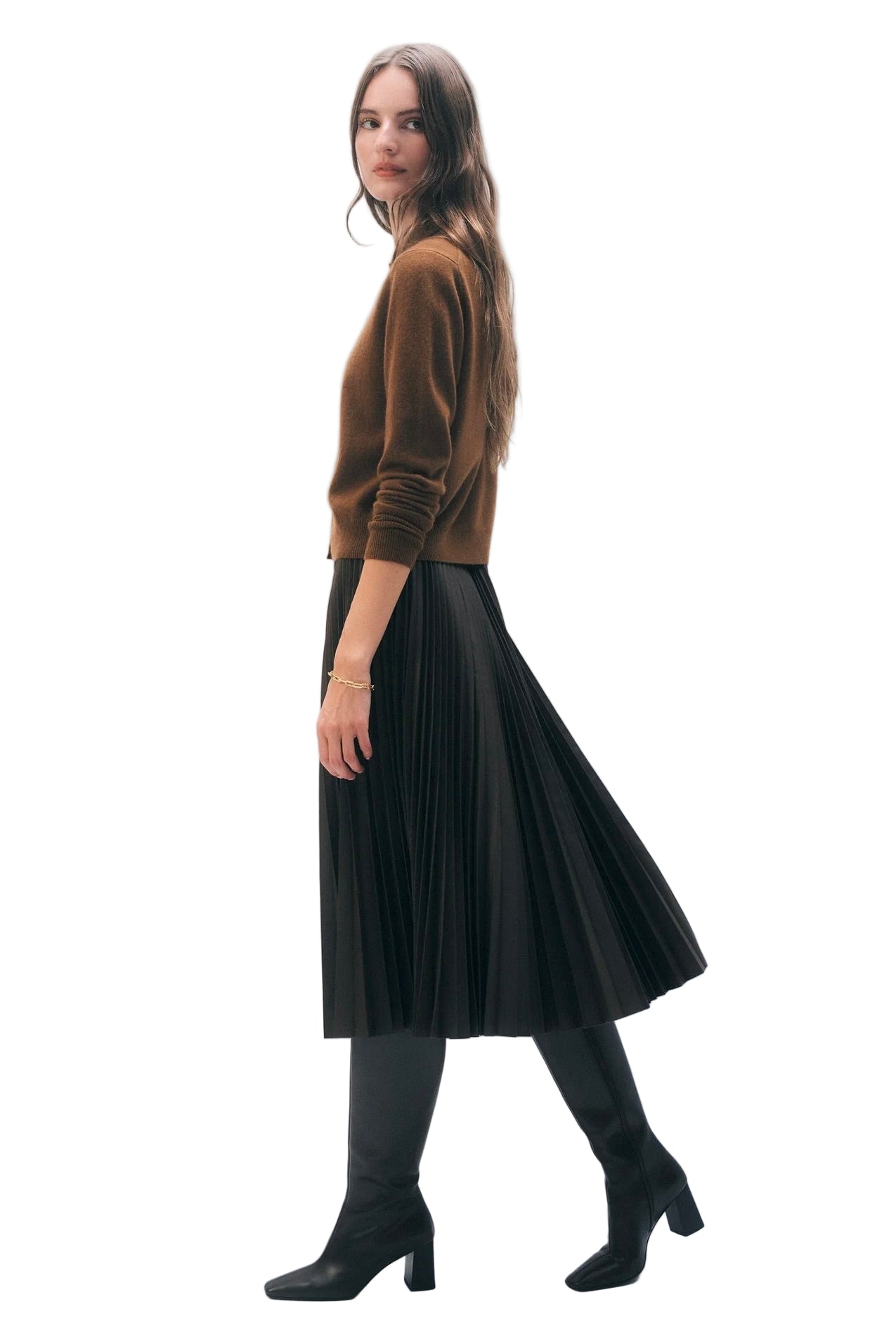 CASHMERE COLLARED CARDIGAN
sassanova