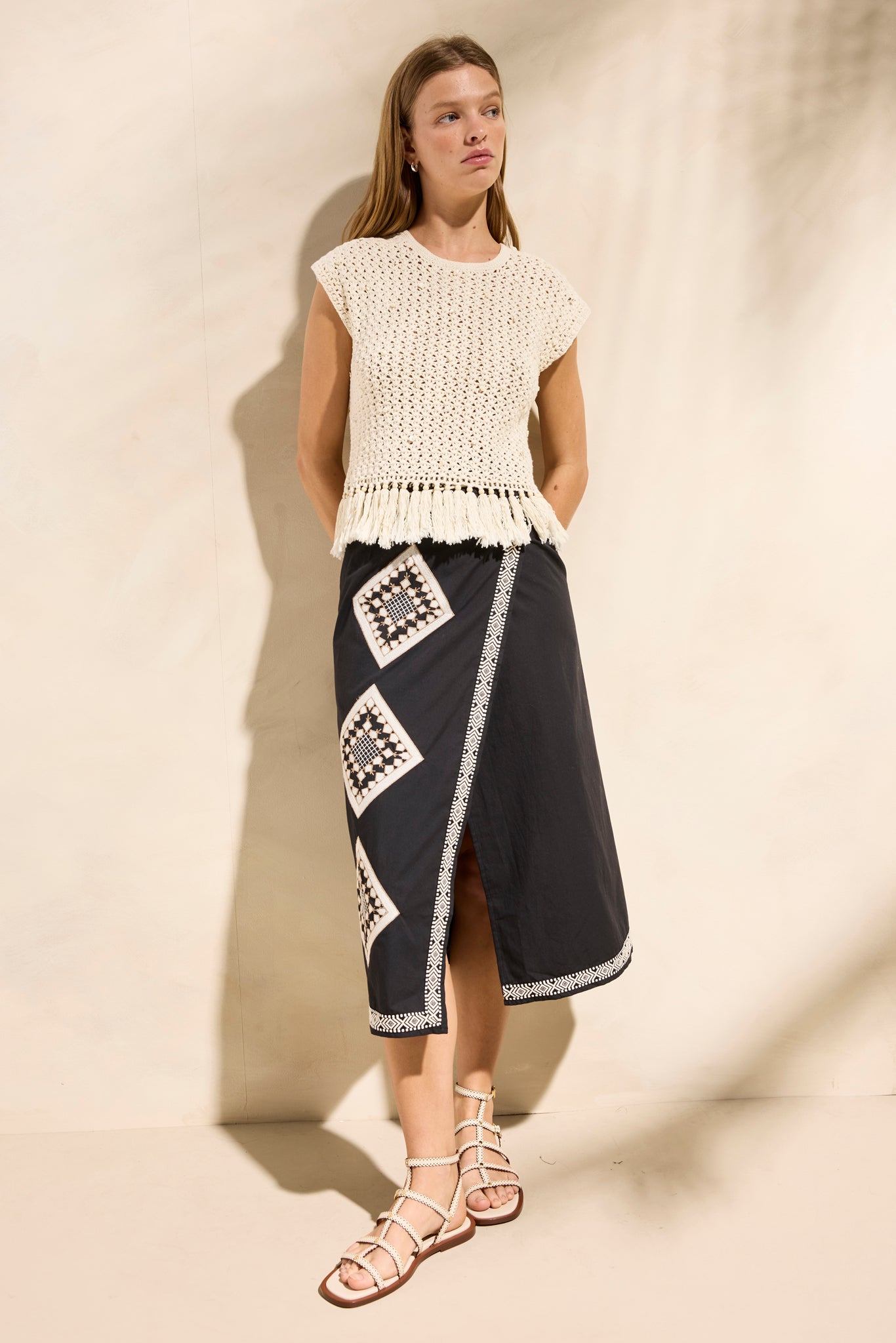 LUCA SKIRT - Skirts - Sassanova