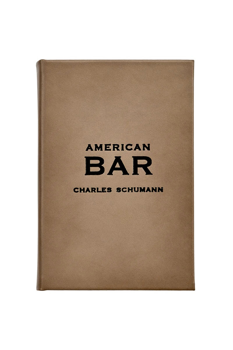 AMERICAN BAR BOOK- TAUPE LEATHER
novaman
