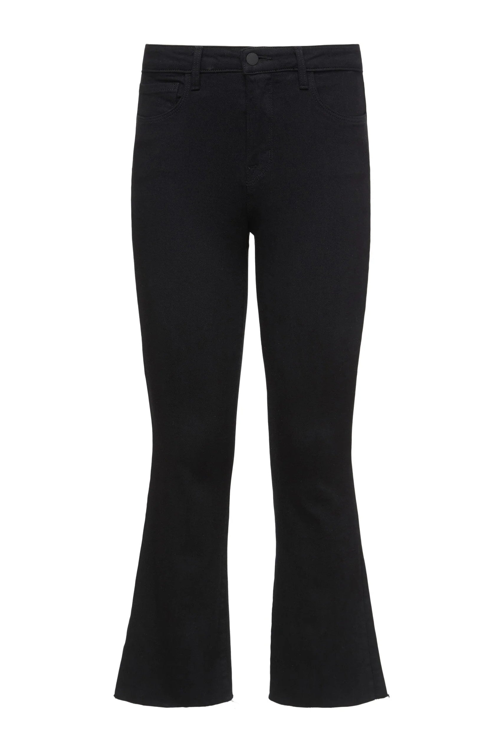 KENDRA CROP FLARE - Denim - Sassanova