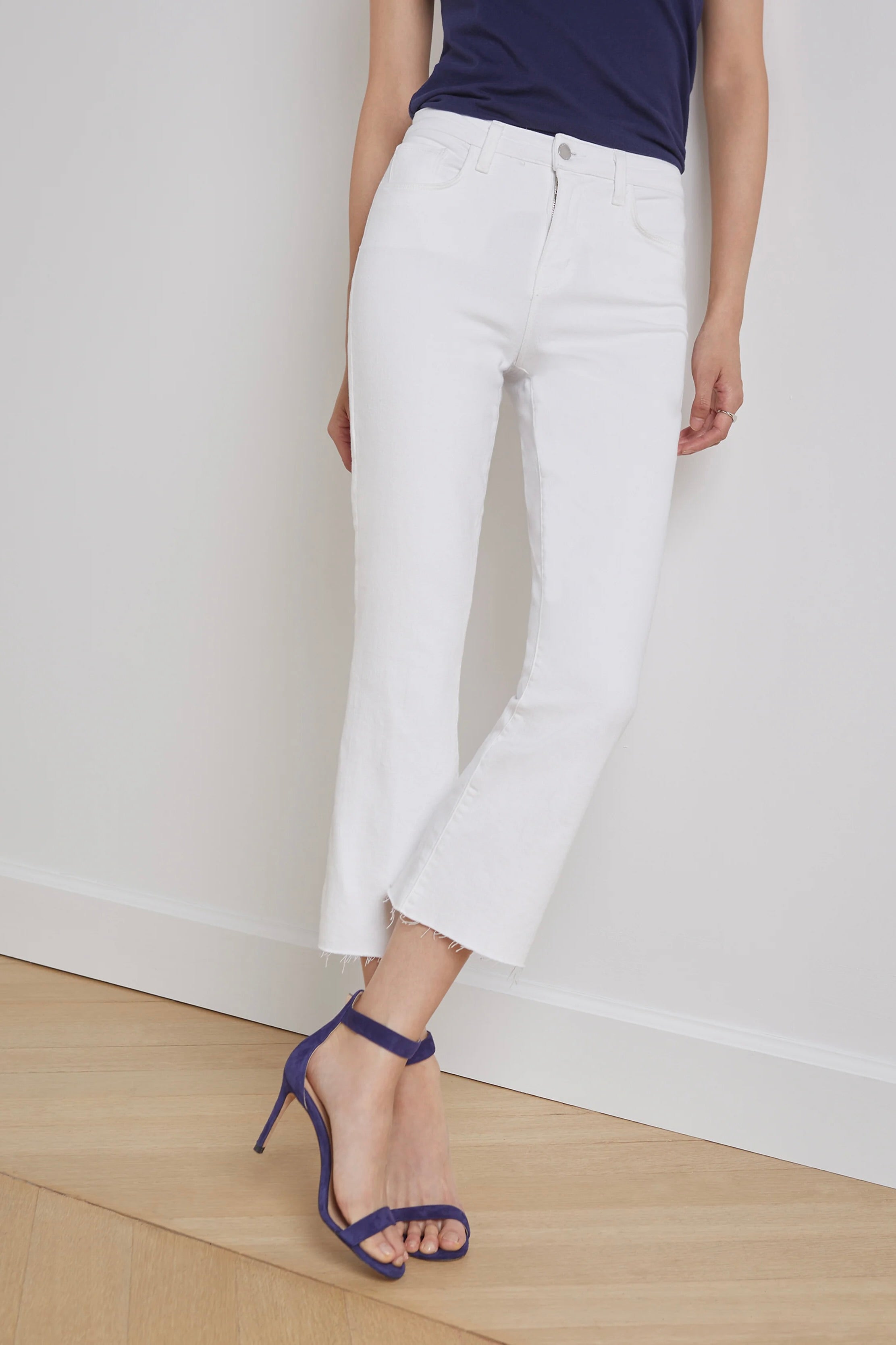 KENDRA CROP FLARE - BLANC
sassanova