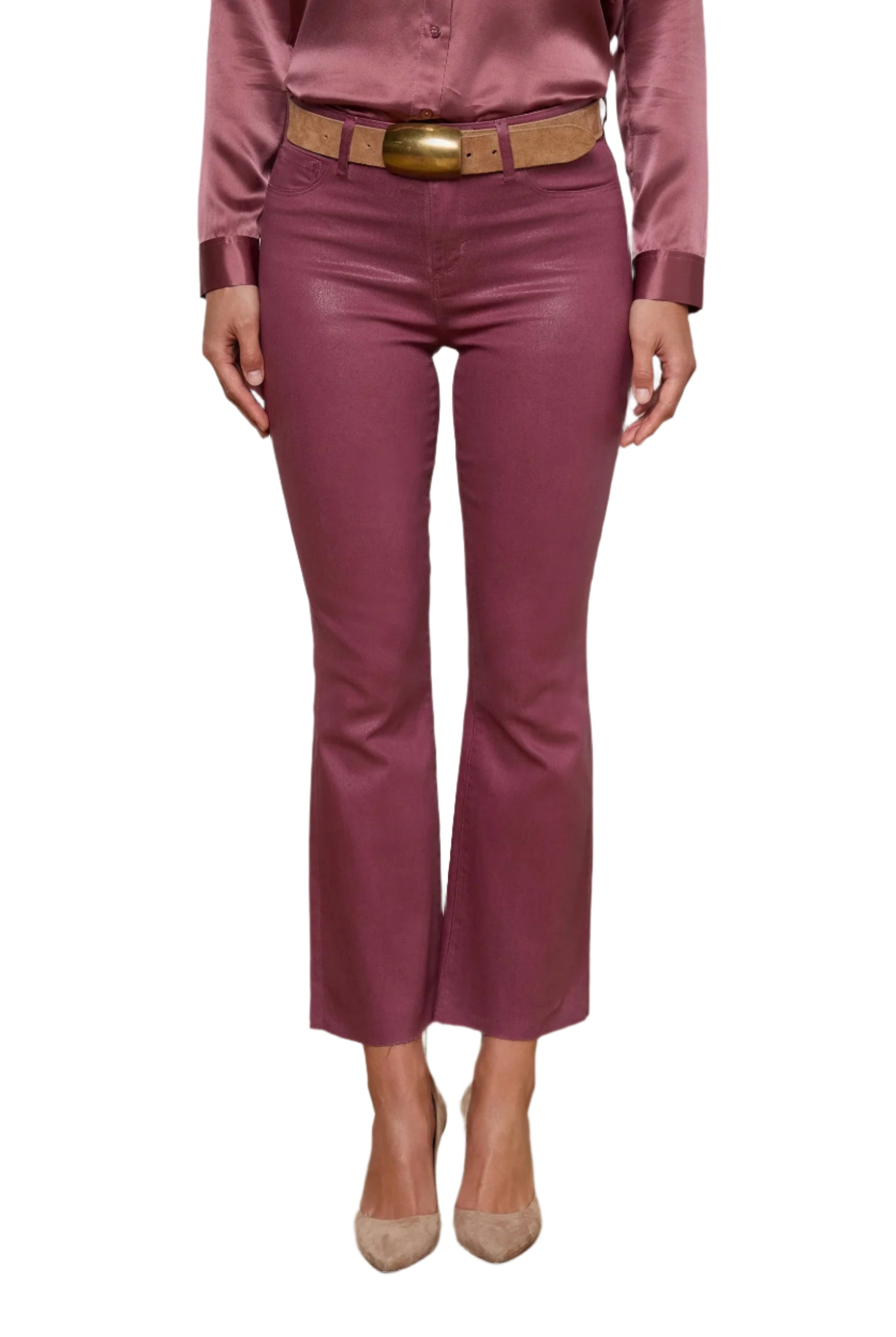 KENDRA CROP FLARE COATED
sassanova