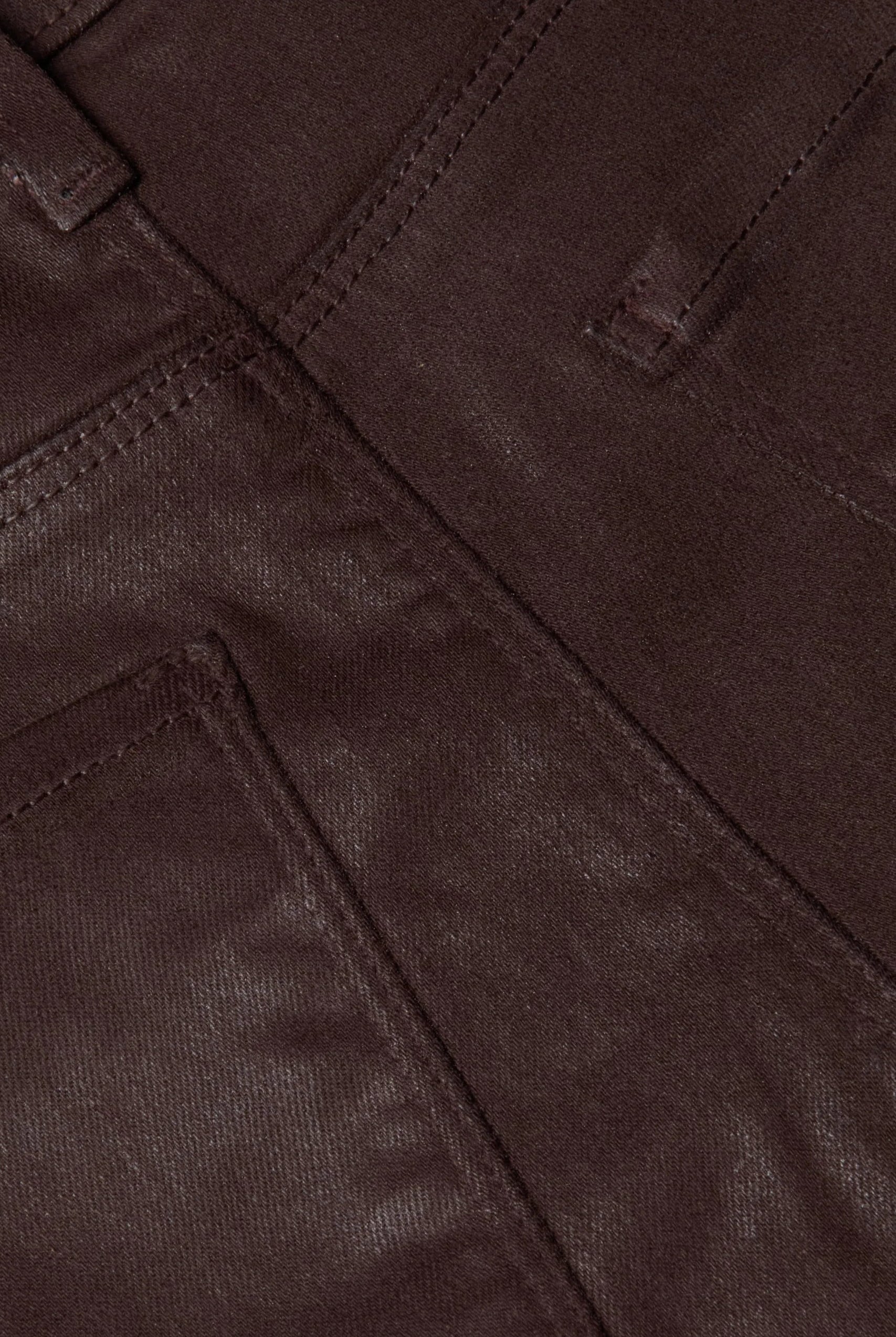 KENDRA H/R COATED CROP FLARE - Denim - Sassanova