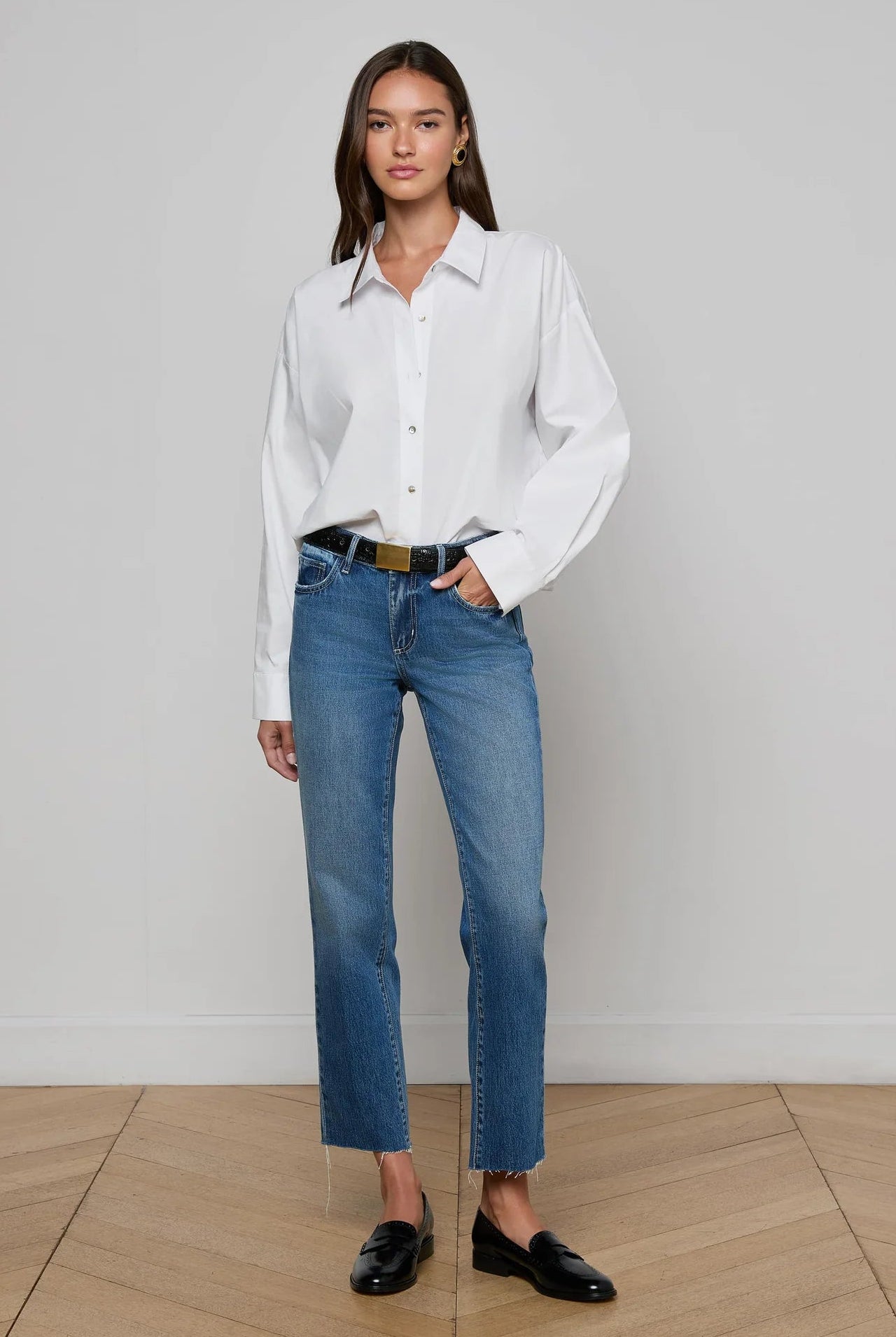 MILANA LOW RISE STOVEPIPE - Jeans - Sassanova