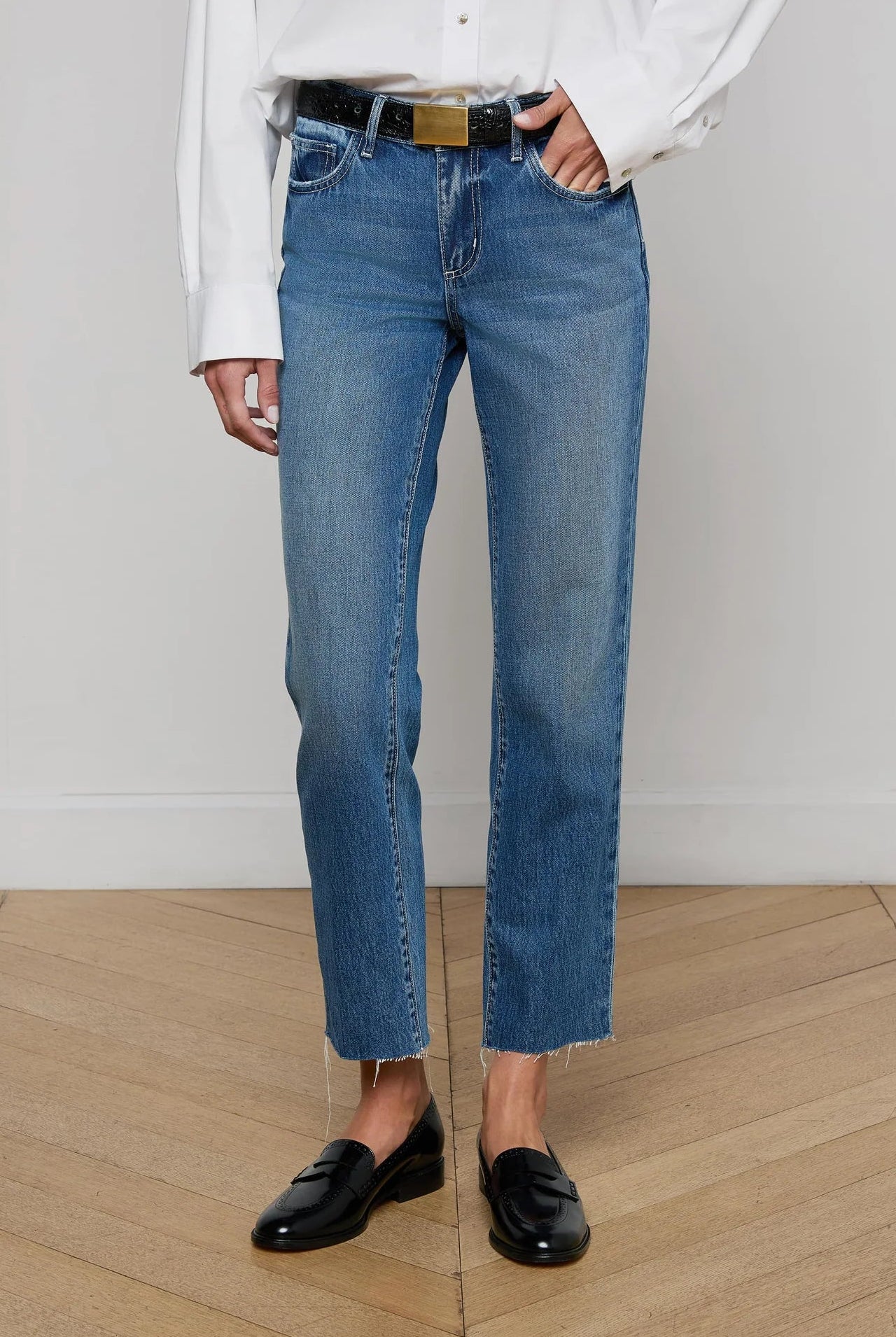 MILANA LOW RISE STOVEPIPE - Jeans - Sassanova