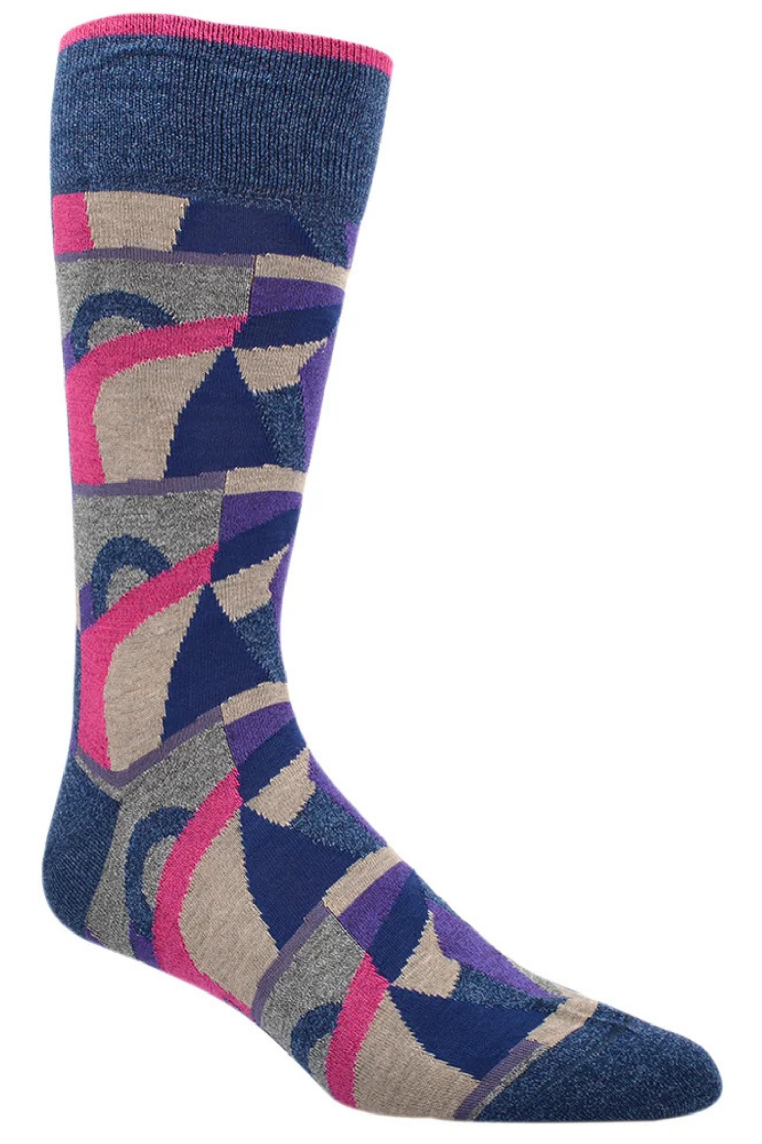 ABSTRACT SOCKS DARK DENIM Sassanova / Novaman