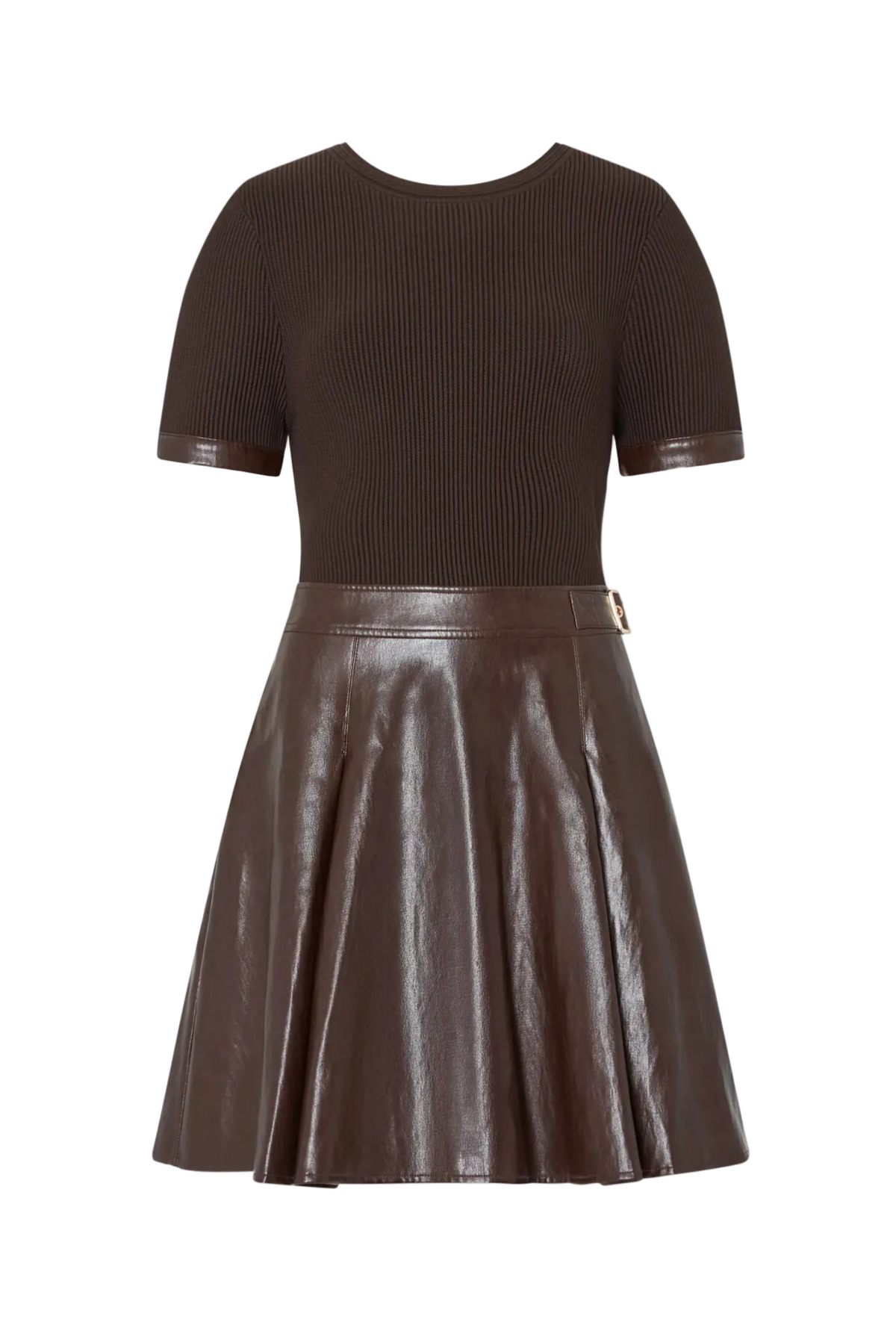 DEVYN KNIT SKIRT MINI DRESS Sassanova