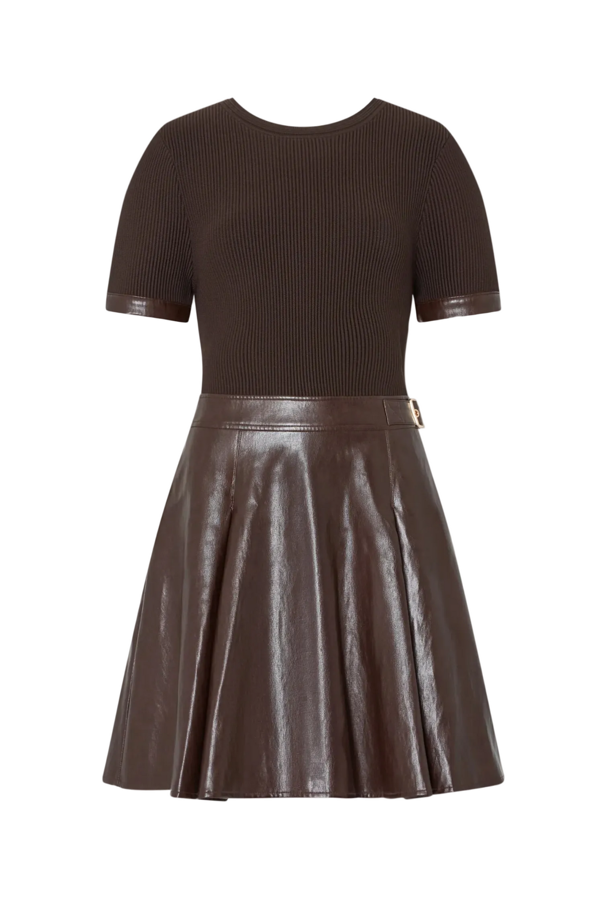 DEVYN KNIT SKIRT MINI DRESS Sassanova