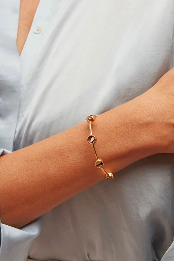 ONCIDIUM MULTI BEZEL CUFF
sassanova