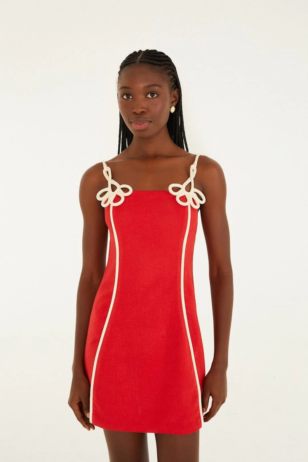 SLEEVELESS MINI DRESS - Dresses - Sassanova
