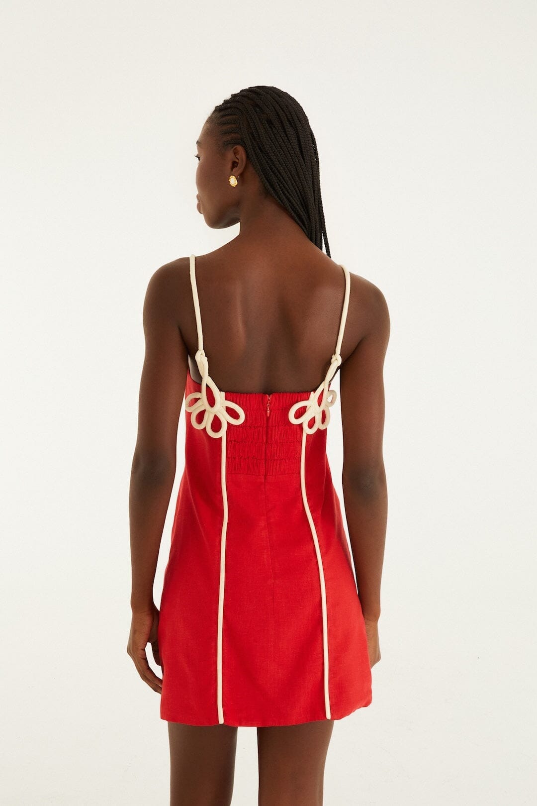 SLEEVELESS MINI DRESS - Dresses - Sassanova