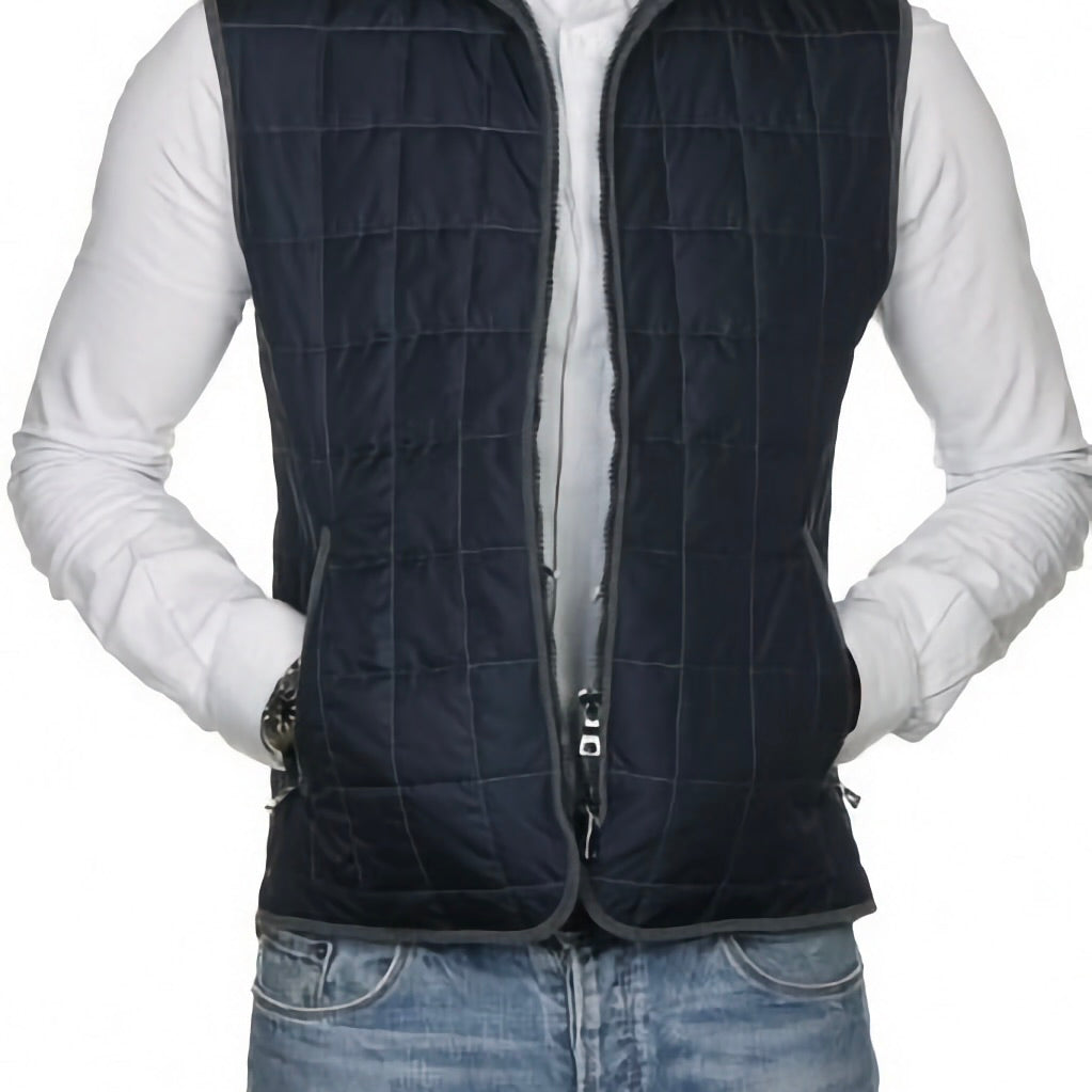 BASIC QUILTED VEST