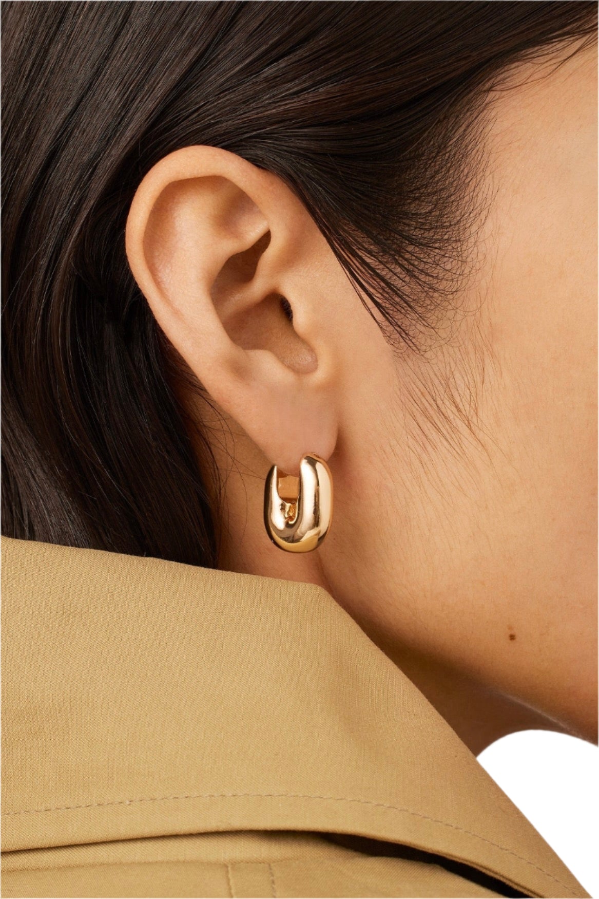 PUFFY U-LINK EARRINGS
sassanova