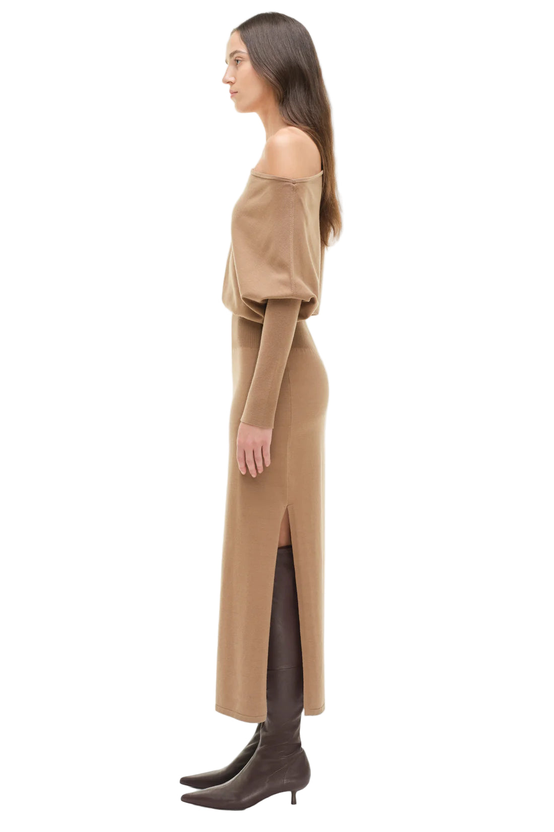 JANESE OFF SHOULDER MIDI DRESS
sassanova