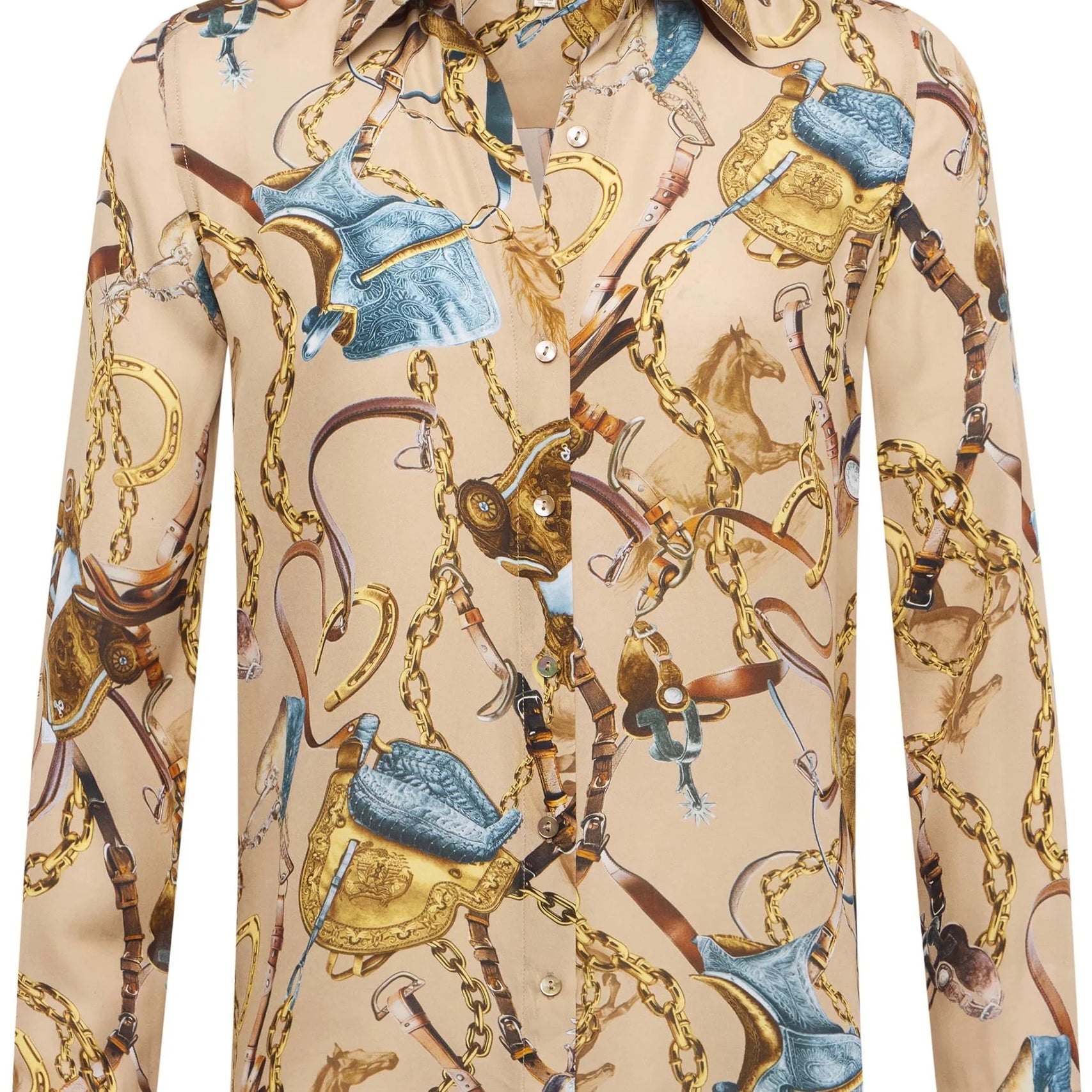 NINA LONG SLEEVE BLOUSE - Blouses - Sassanova