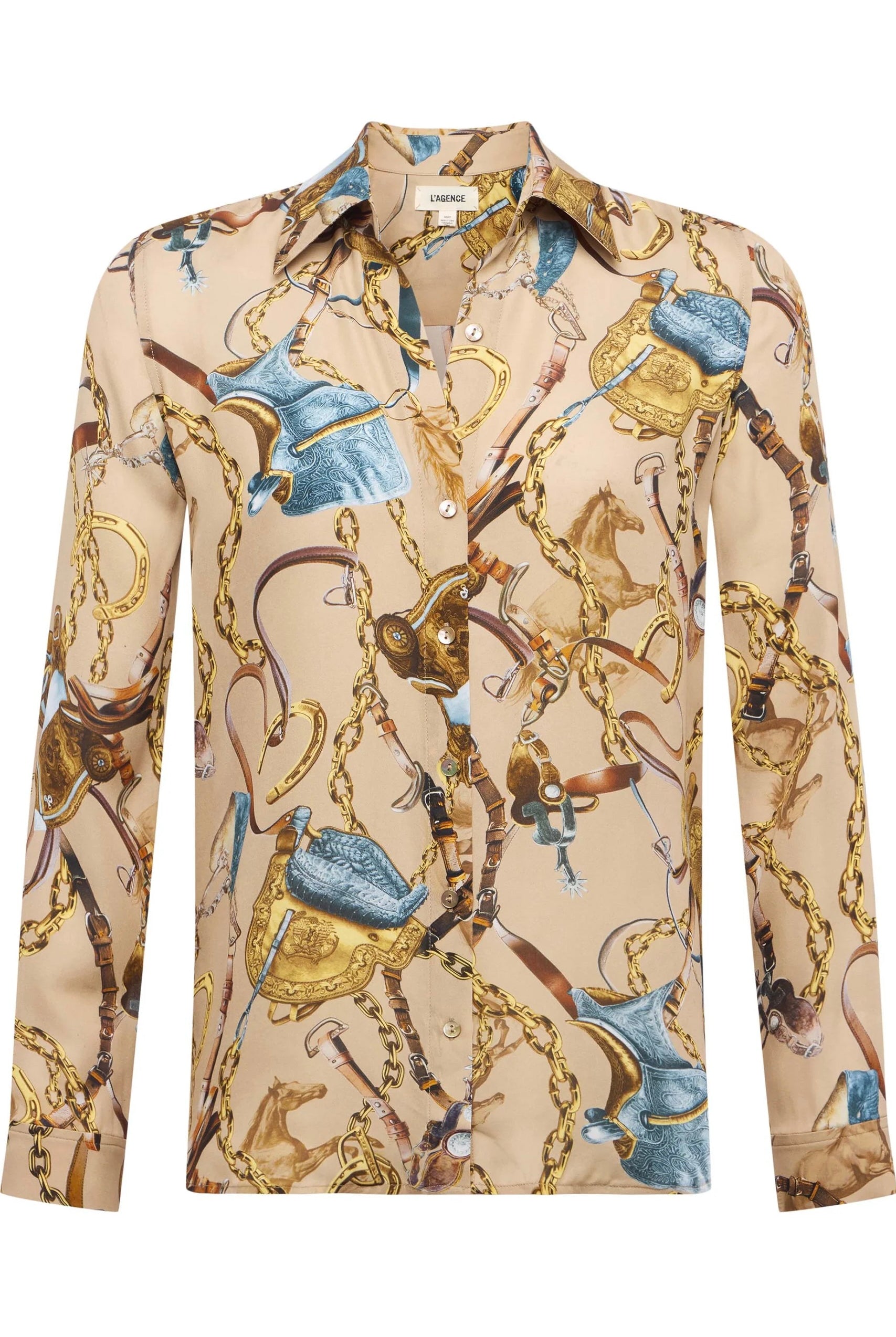 NINA LONG SLEEVE BLOUSE - Blouses - Sassanova