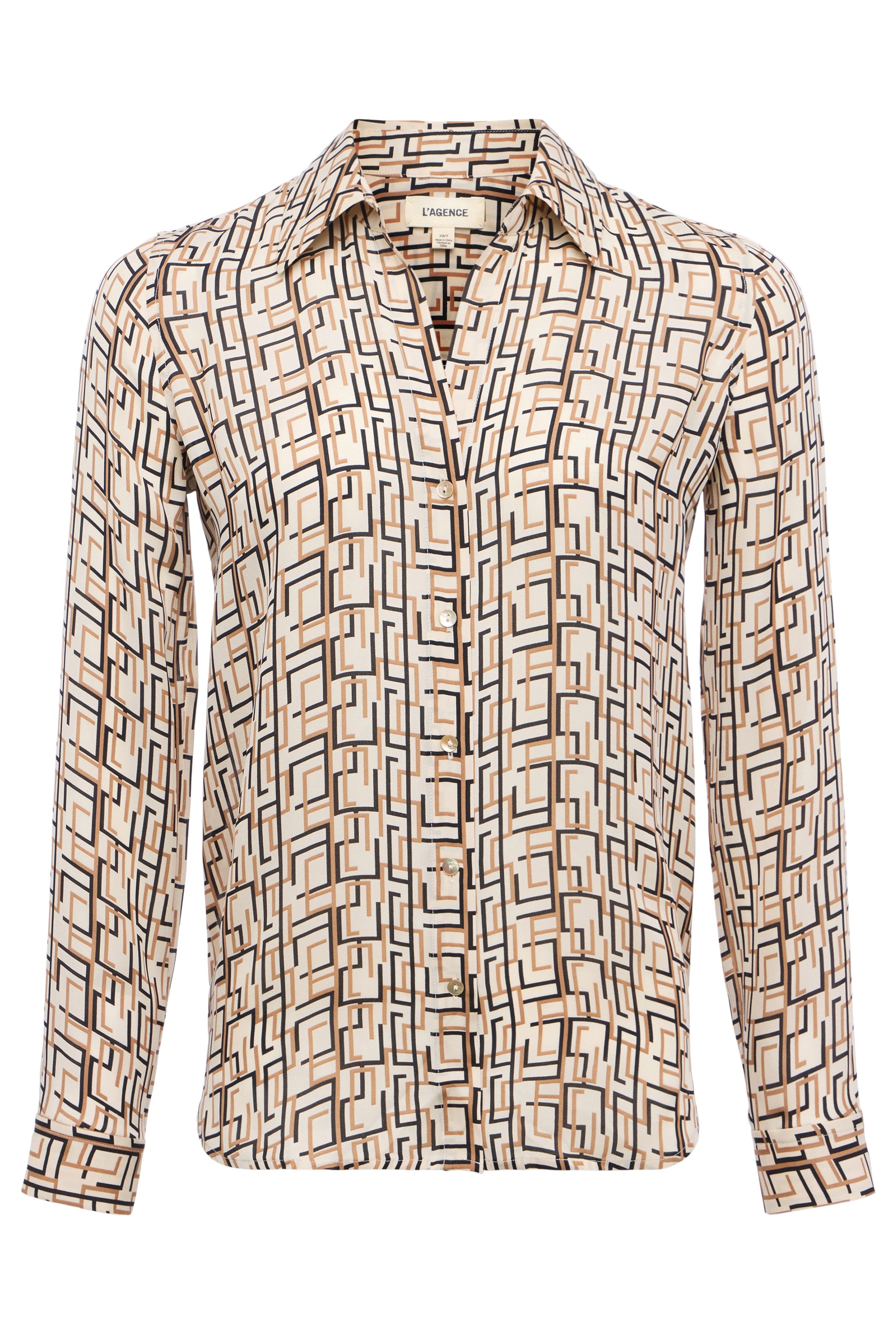 NINA LONG SLEEVE BLOUSE - Blouses - Sassanova