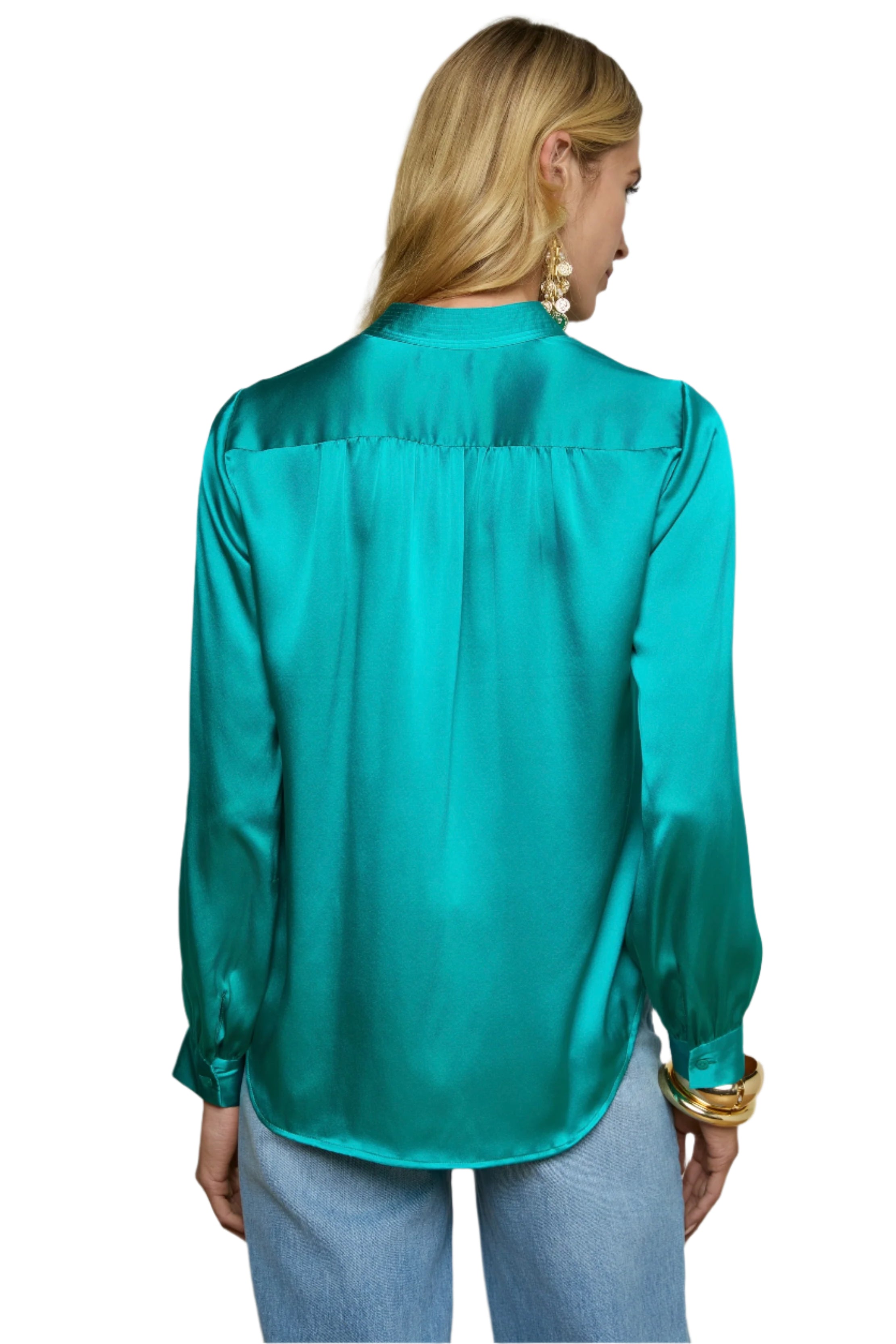 BIANCA BAND COLLAR BLOUSE (4490CLW)
sassanova
