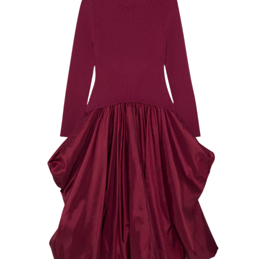 KENLIE L/S MOCK NECK MIDI DRESS
sassanova