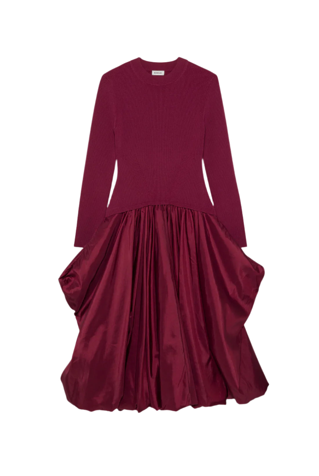 KENLIE L/S MOCK NECK MIDI DRESS
sassanova