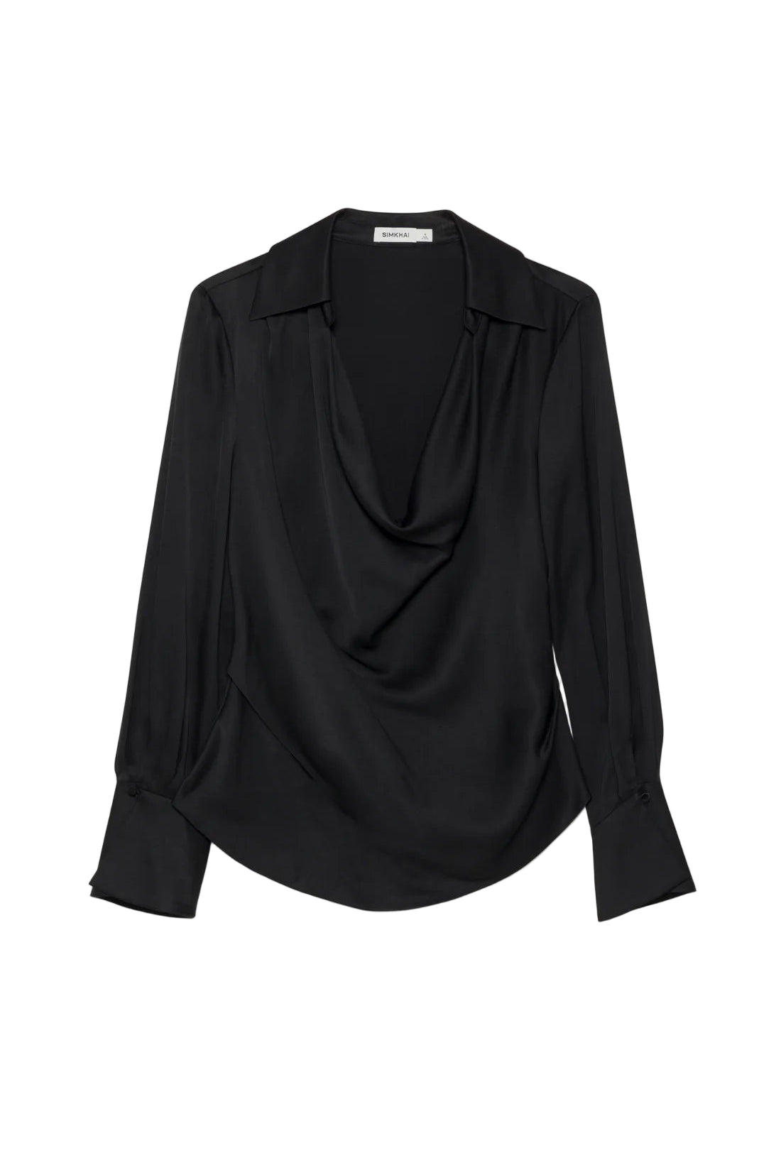 SYMONE L/S COWL NECK TOP
sassanova