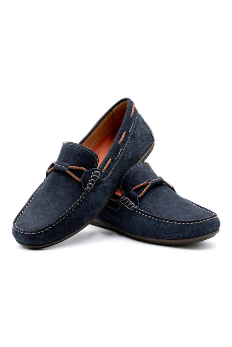 BERMUDA BRAID BIT LOAFER NAVY - Loafers - Novaman