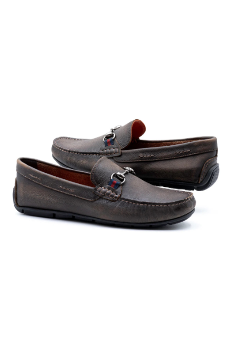 BERMUDA PEBBLE HORSE BIT LOAFER
- Loafers - Novaman