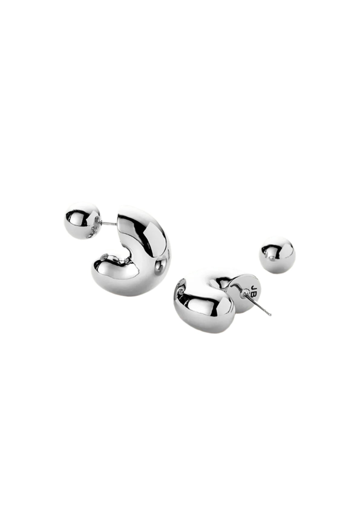 TOME HOOPS - Earrings - Sassanova