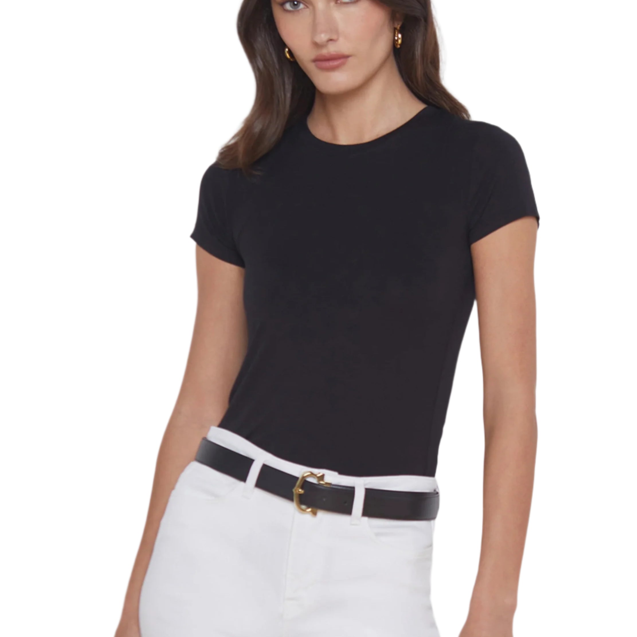 RESSI SS RIBBED CREW NECK TEE
sassanova