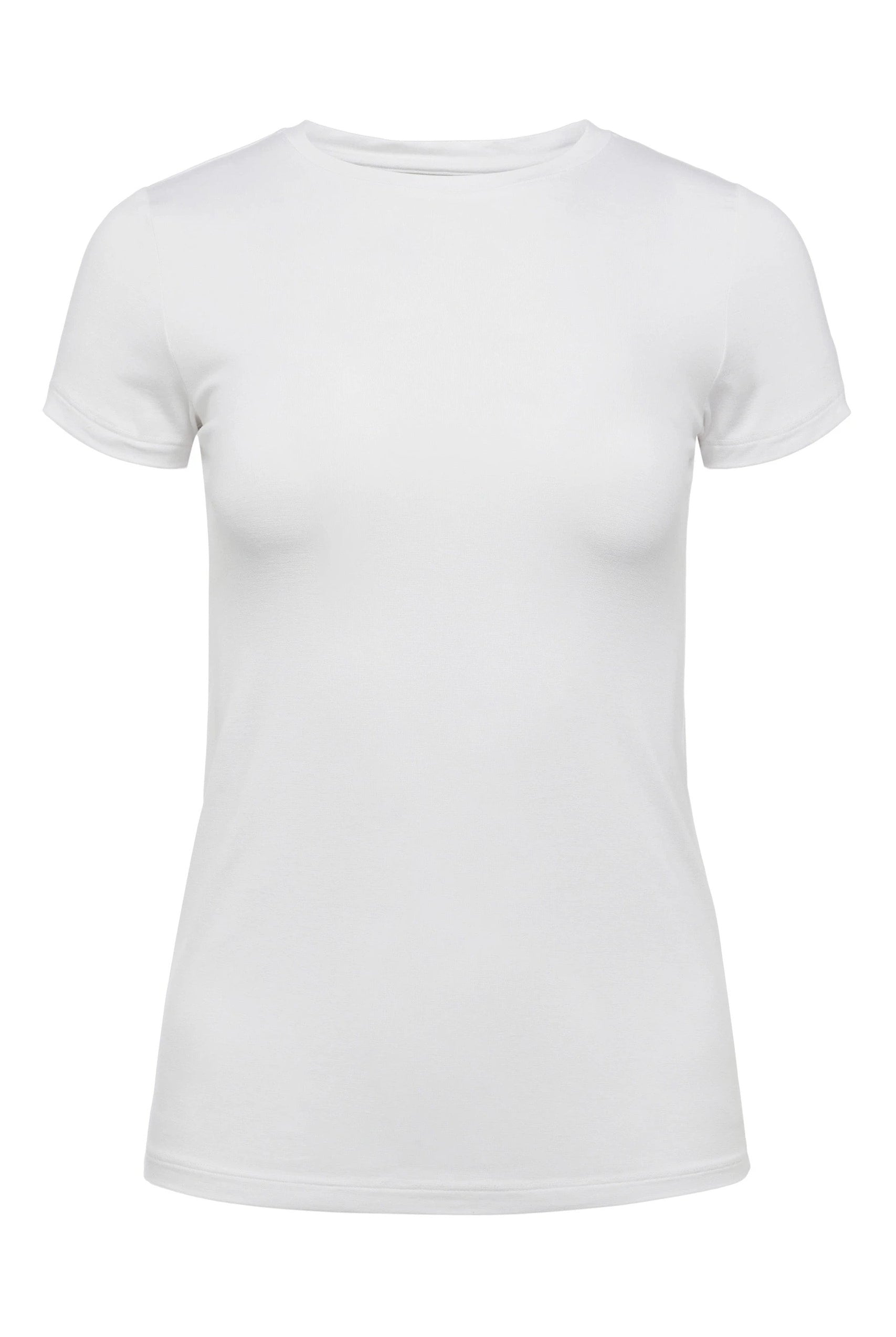 RESSI SS RIBBED CREW NECK TEE - T-shirts - Sassanova