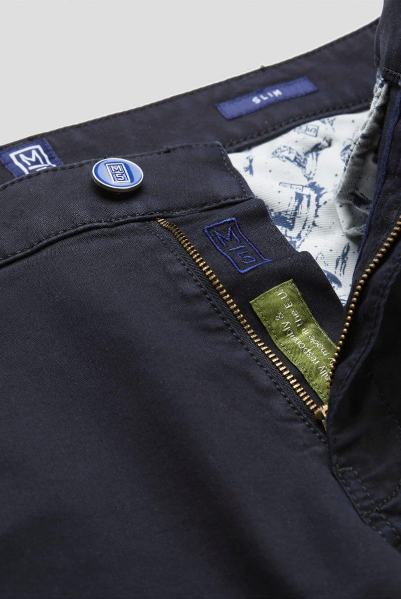 5 POCKET SLIM M5 PANT - Pants - Novaman