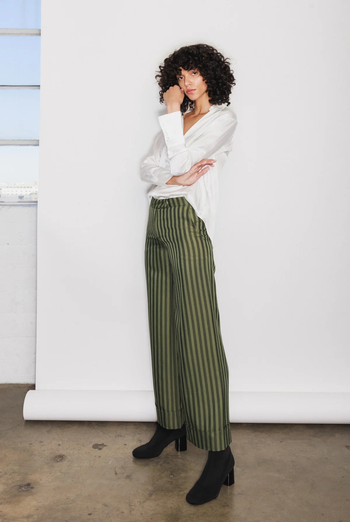 DARIA BLOUSE- WHITE - Blouses - Sassanova