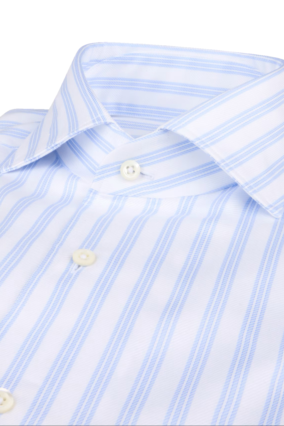 LONG SLEEVE TRIPLE STRIPE DRESS SHIRT - Long Sleeved Shirts - Novaman