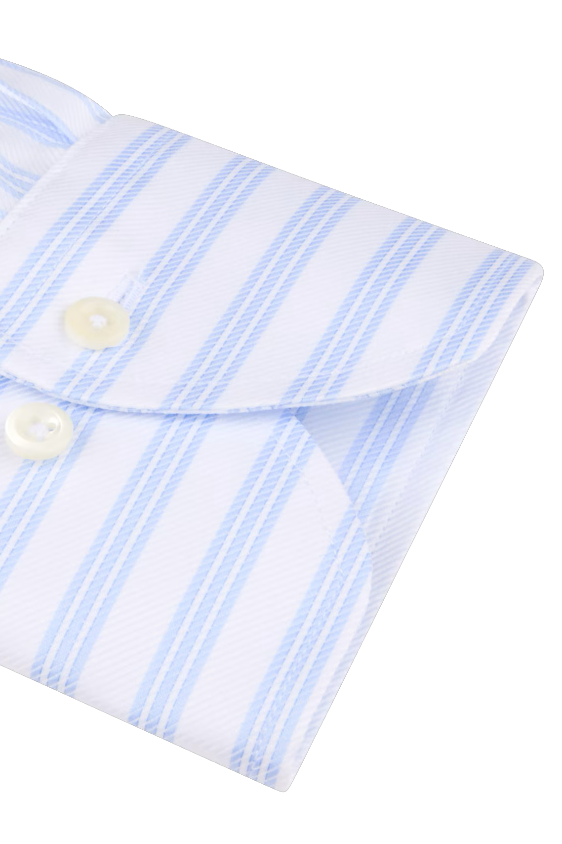 LONG SLEEVE TRIPLE STRIPE DRESS SHIRT - Long Sleeved Shirts - Novaman