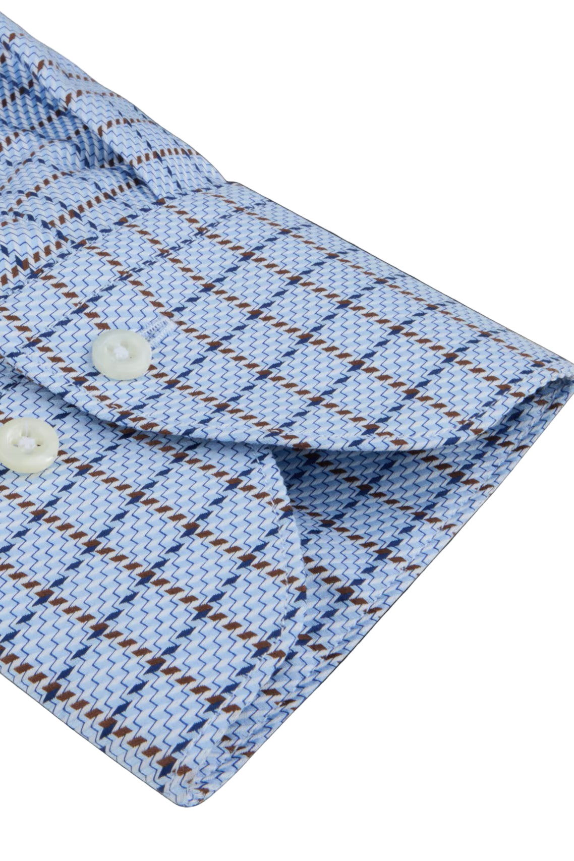 blue brown shirt-novaman