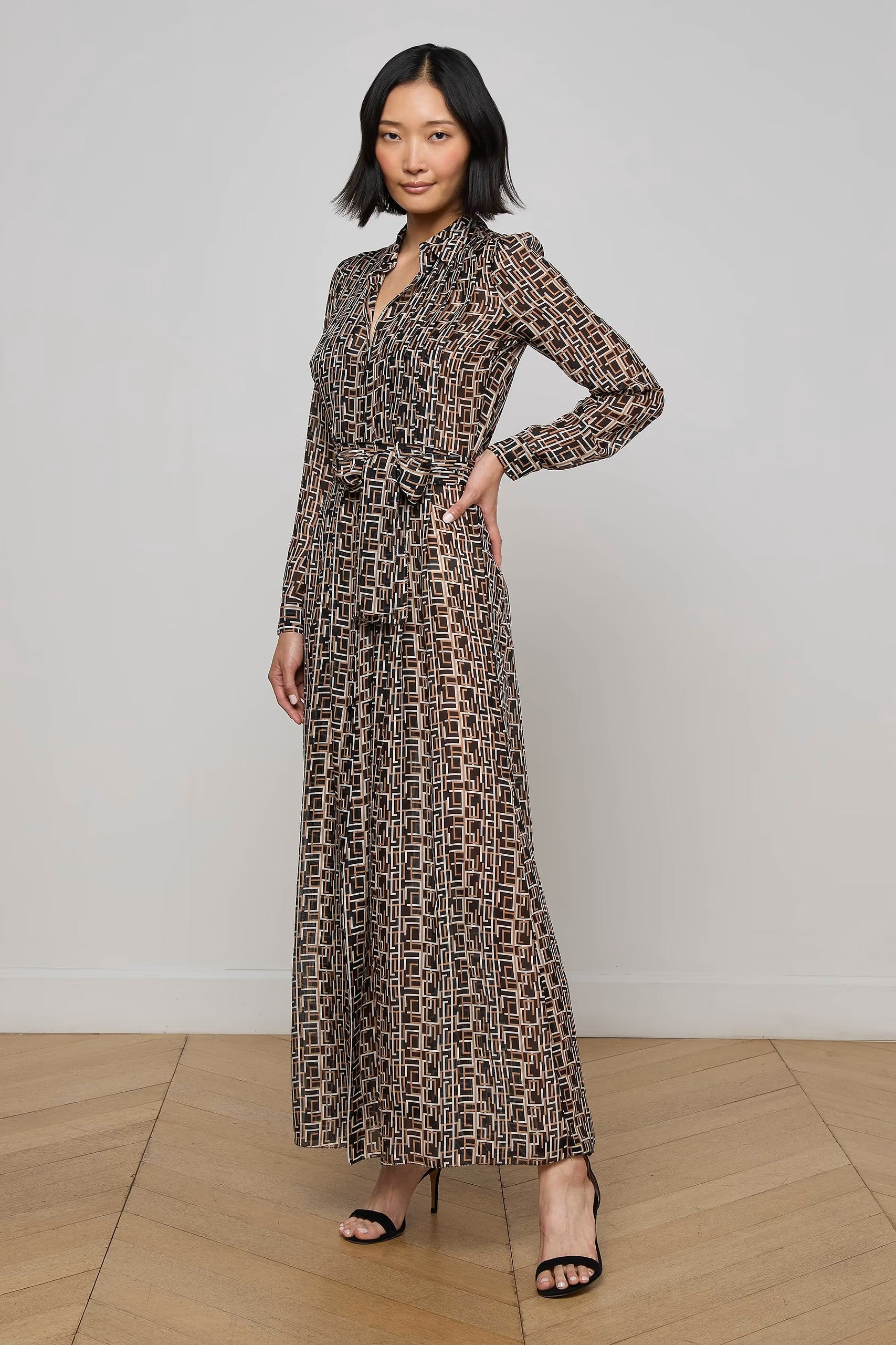 KLAUDIA PINKTUCK SHIRT DRESS - Dresses - Sassanova