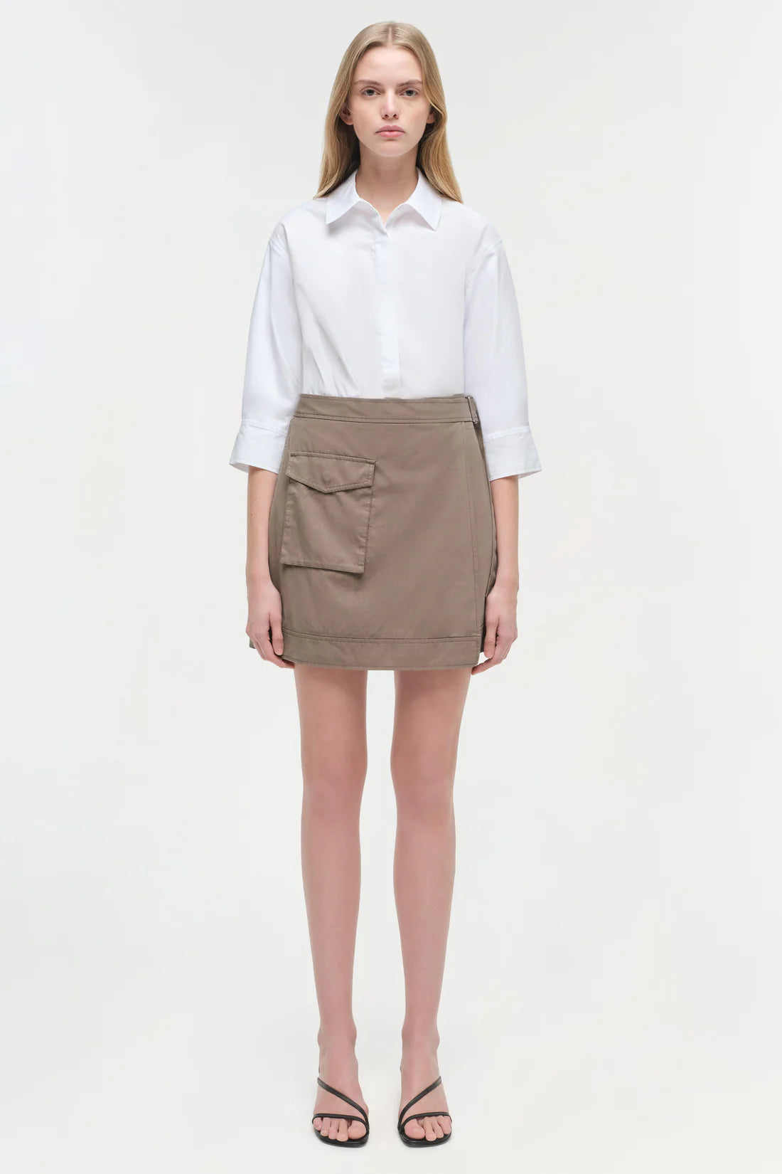 FRASER MINI SHIRT DRESS - Dresses - Sassanova