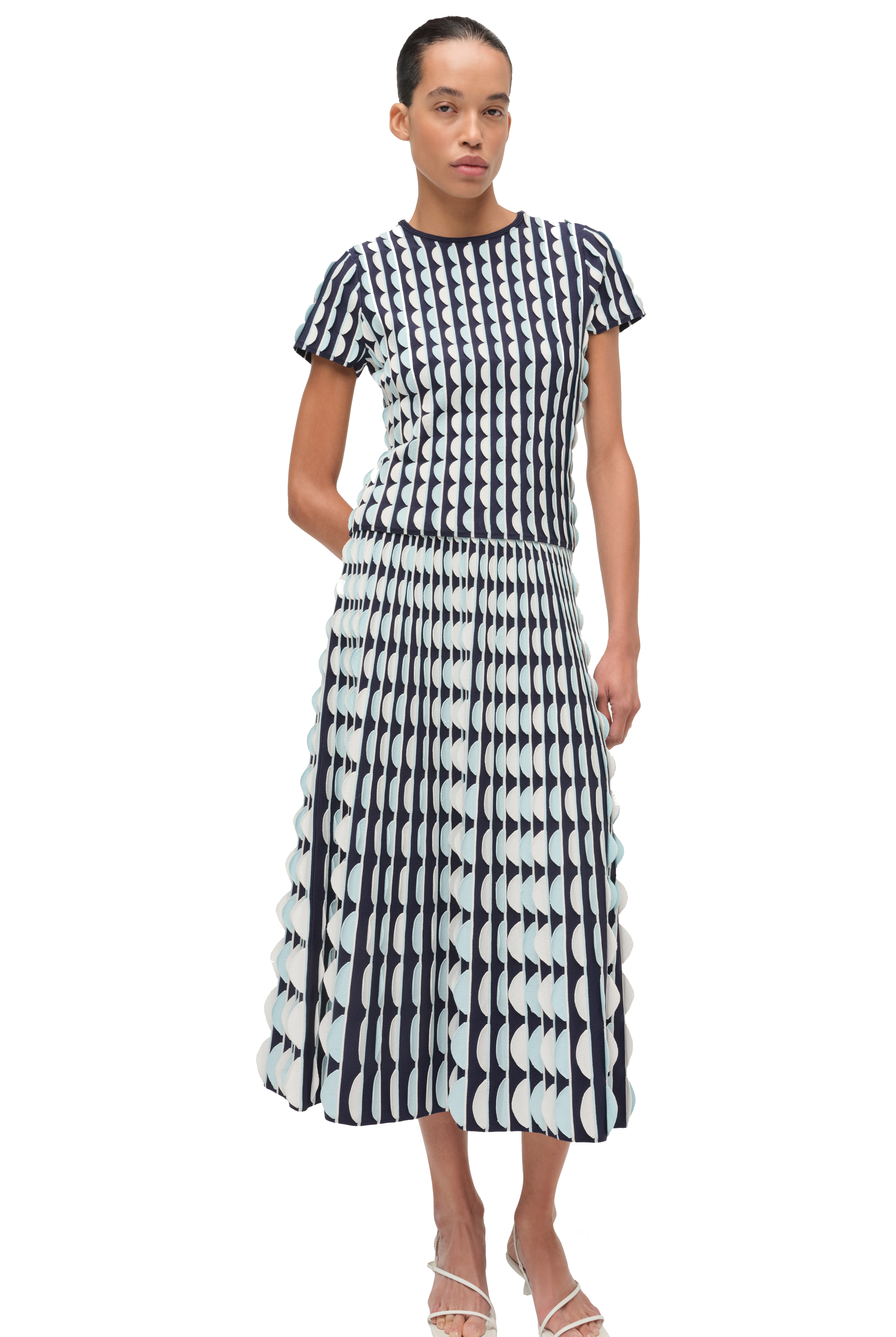 KENDRA S/S TOP - Blouses - Sassanova