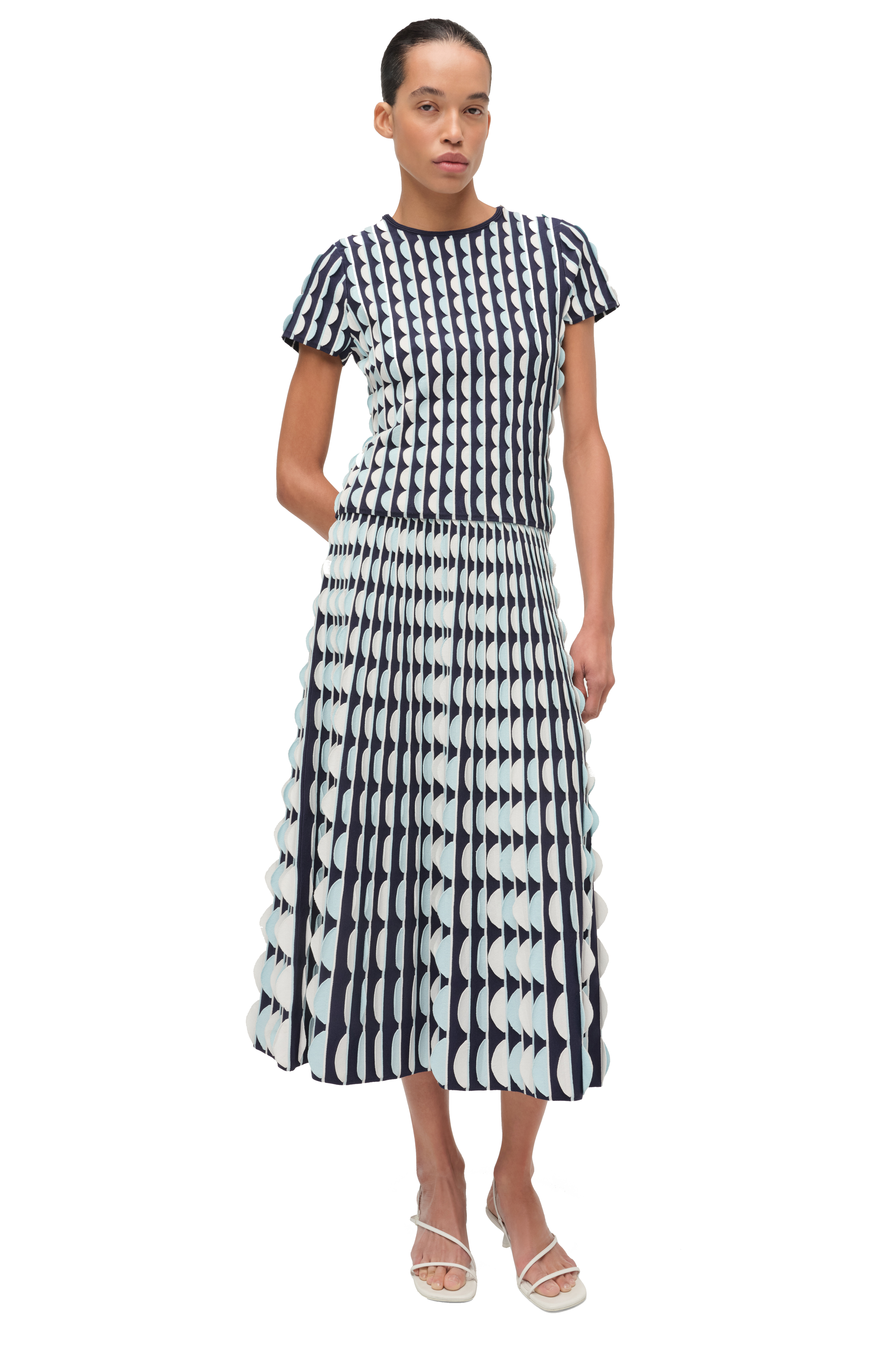 KENDRA S/S TOP - Blouses - Sassanova